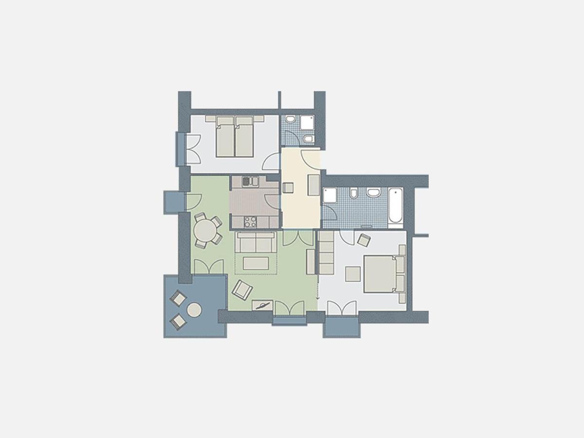 Kaiservillen Heringsdorf - Ferienwohnung Mit 2 Schlafzimmern Und Balkon D212 Экстерьер фото